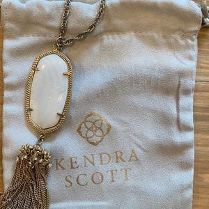 Kendra Scott Rayne Gold Long Pendant Necklace